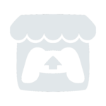 white itch.io icon